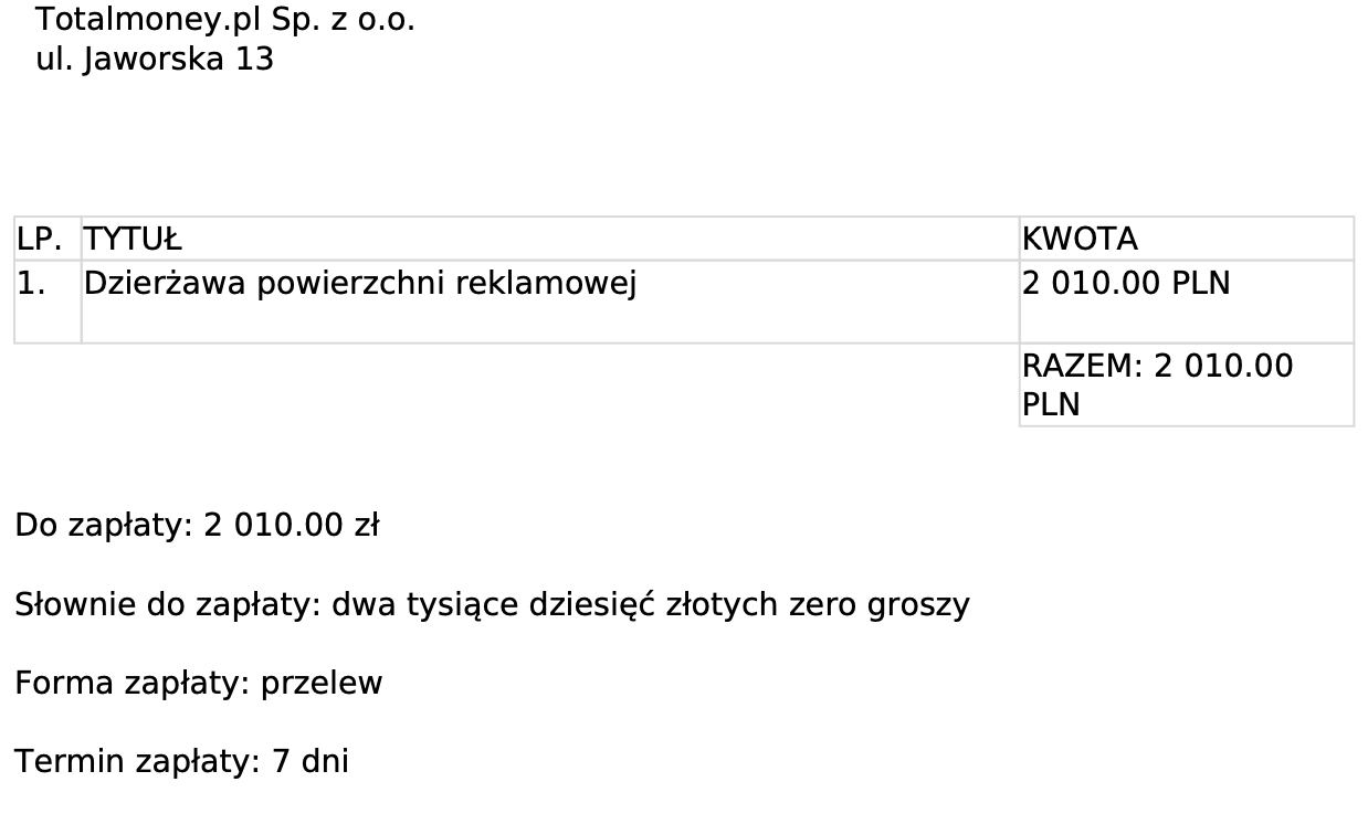 Dowód wypłaty środków 5